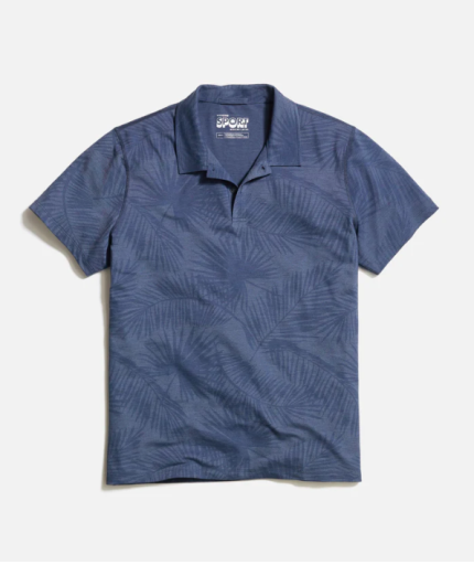 Marine Layer Air Printed Polo