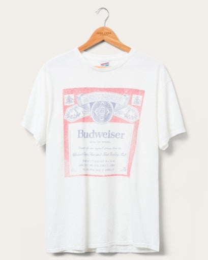 T-shirt Budweiser de malbouffe