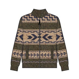 Pendleton Graphic Shetland Zip Sweater