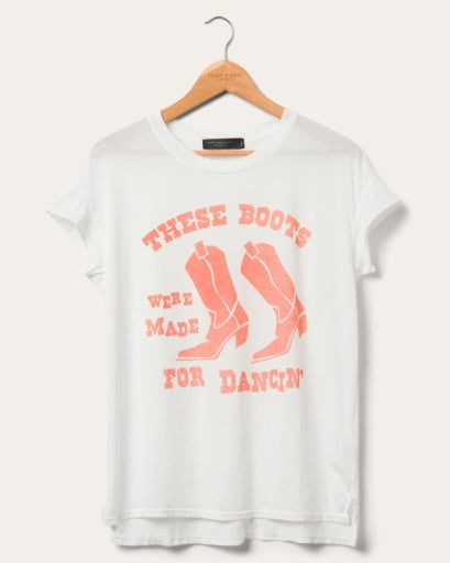 Junk Food These Boots Were Made For Dancin' Tee