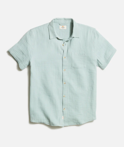 Marine Layer Crinkle Double Cloth Shirt