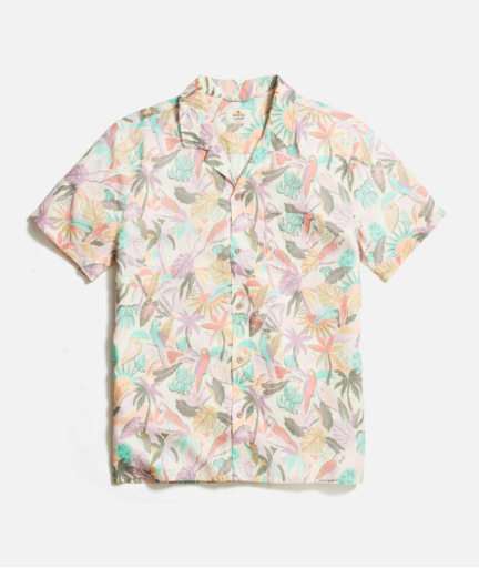 Marine Layer Tencel Linen Resort Shirt