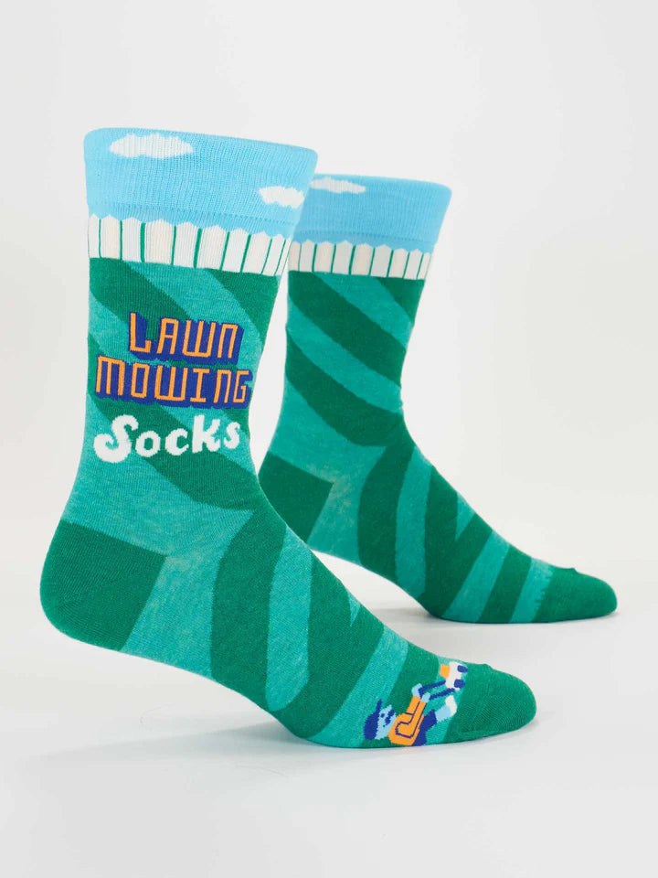 Blue Q Lawn Mowing Crew Socks