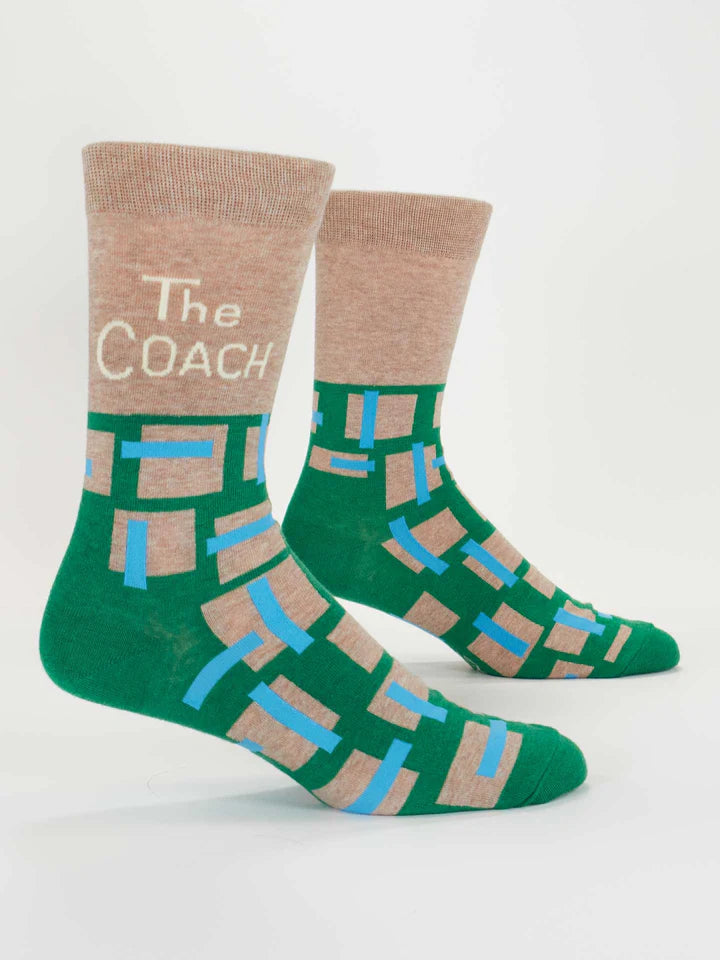 Blue Q The Coach Crew Socks