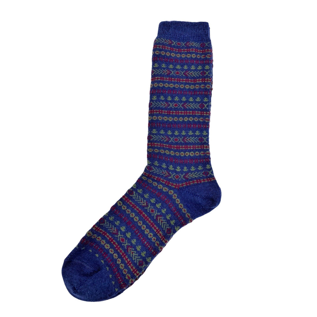 Tey-Art Alpaca Alpine Stripe Socks