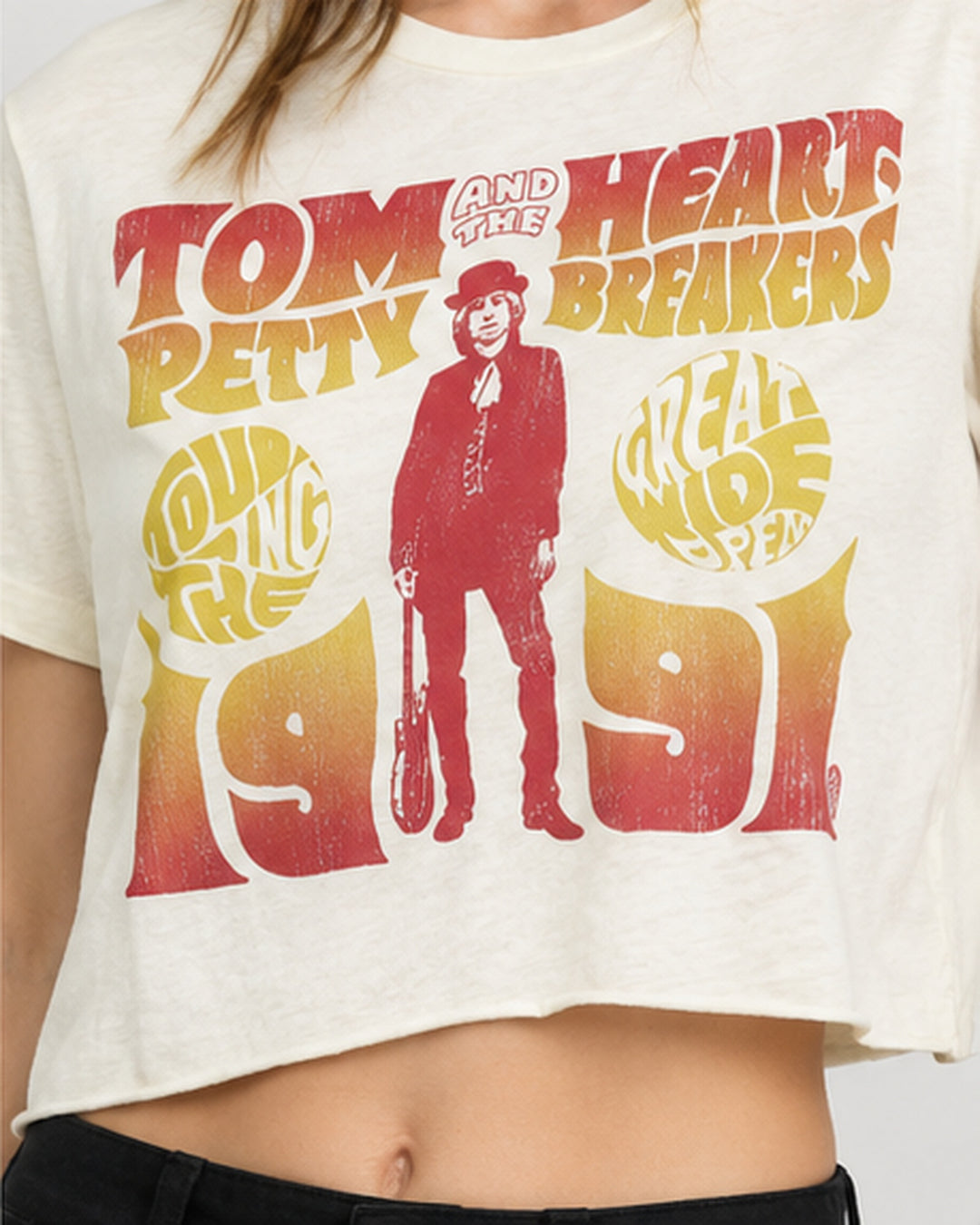 Prince Peter Tom Petty 1991 Tour Crop