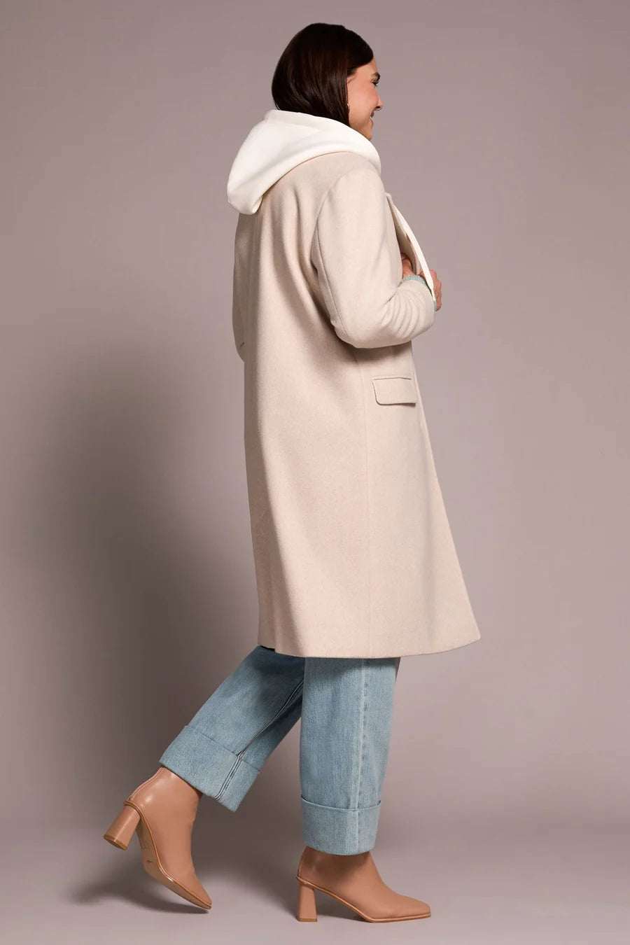 Tribal Trench Fooler Hoodie Coat