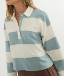 Marine Layer Rugby Crop Polo