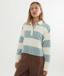 Marine Layer Rugby Crop Polo