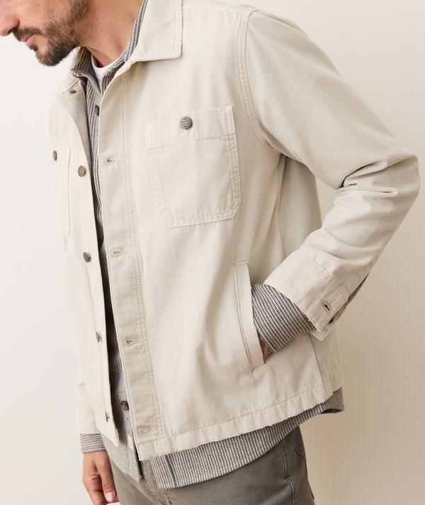 Marine Layer Patrick Canvas Overshirt