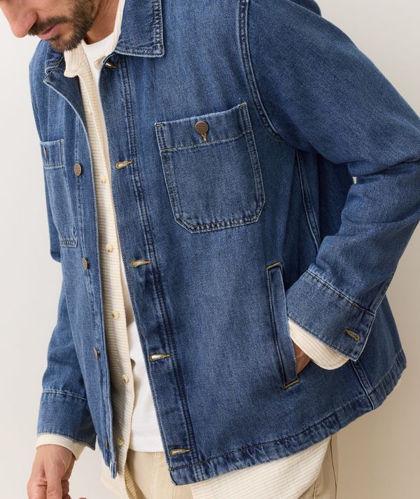 Marine Layer Patrick Denim Overshirt