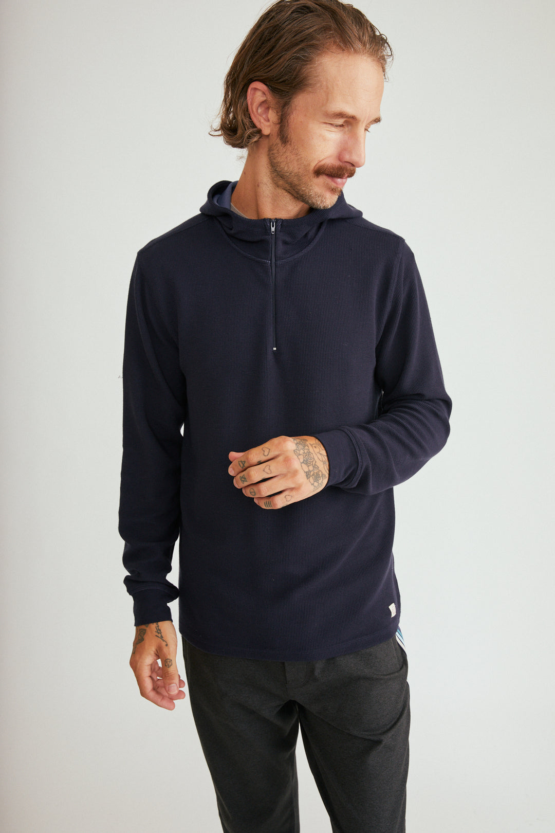 Marine Layer Sport Waffle Hoodie