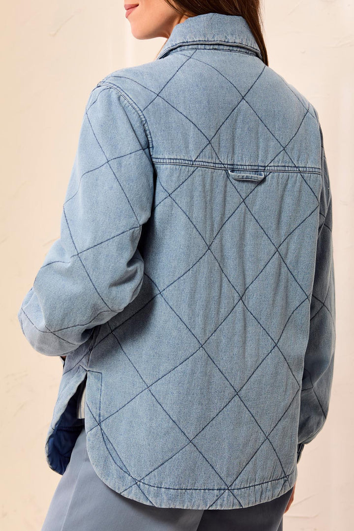 Tribal Denim Quilted Jacket