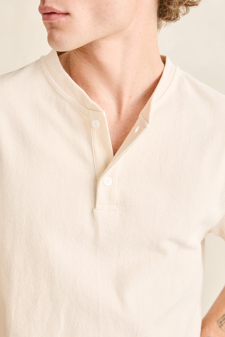 Rhythm Vintage Jersey Short Sleeve Henley