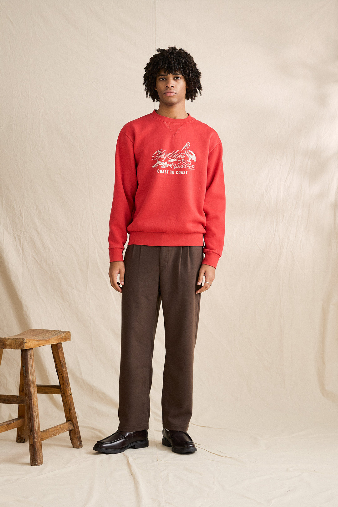 Rhythm C2C Overdyed Crew Sweatshirt