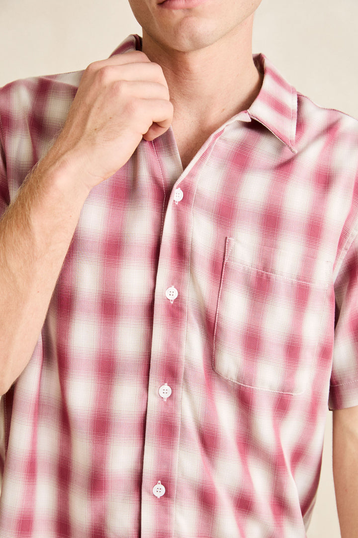Rhythm Shadow Check Short Sleeve Shirt