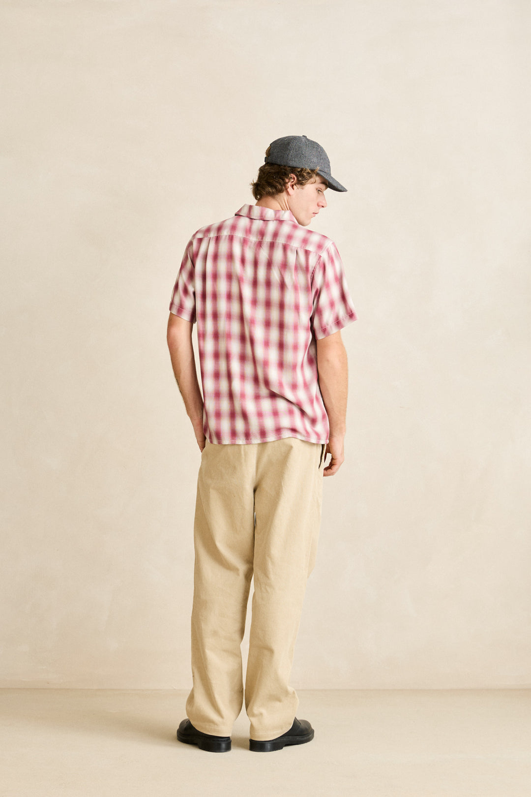 Rhythm Shadow Check Short Sleeve Shirt