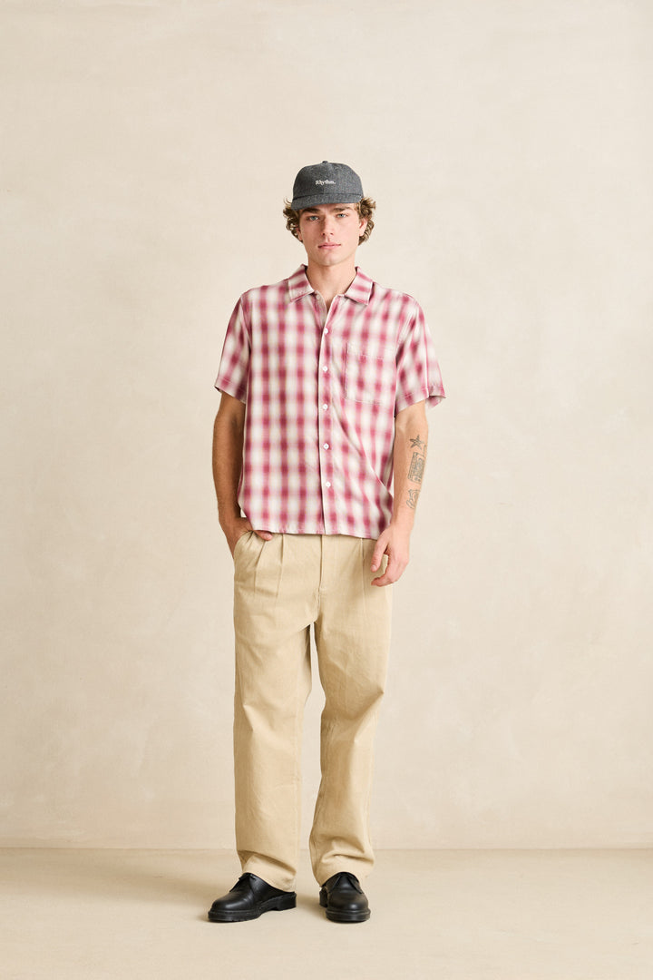 Rhythm Shadow Check Short Sleeve Shirt