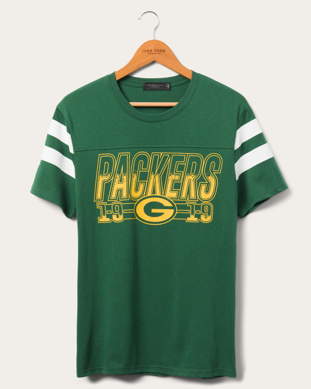 Junk Food Packers Gridiron T-Shirt