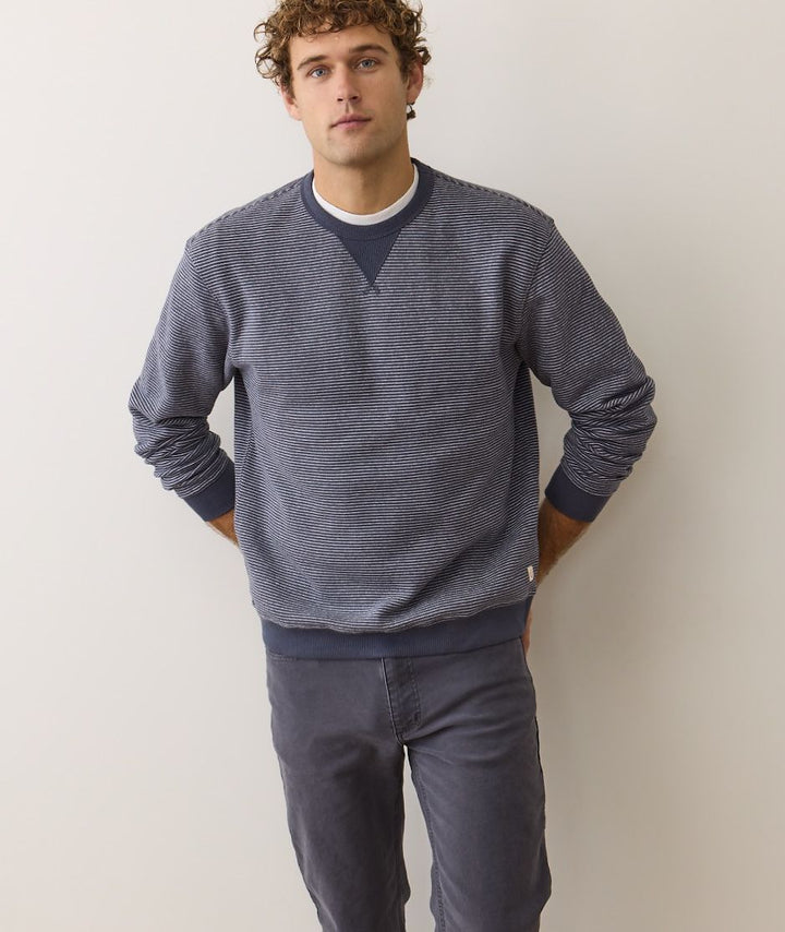Marine Layer Relaxed Cloud 9 Fleece Crewneck