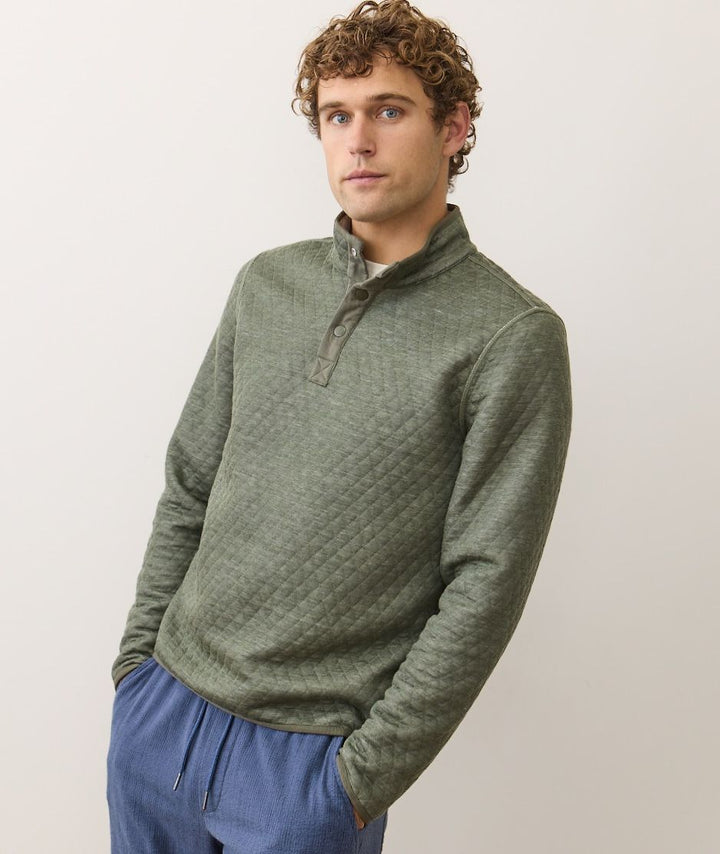 Marine Layer Corbet Reversible Pullover Sweatshirt