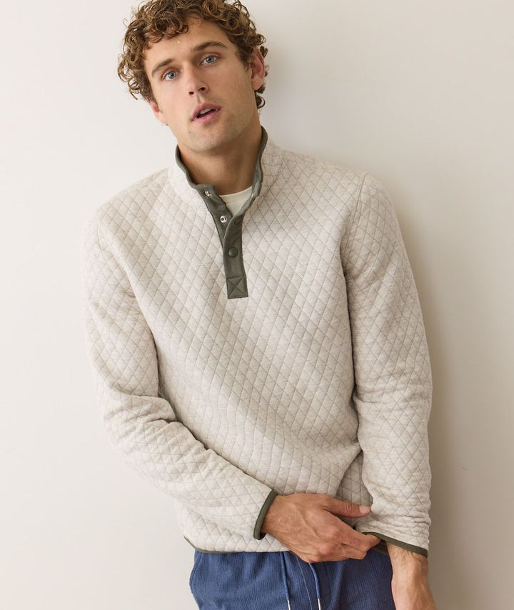 Marine Layer Corbet Reversible Pullover Sweatshirt