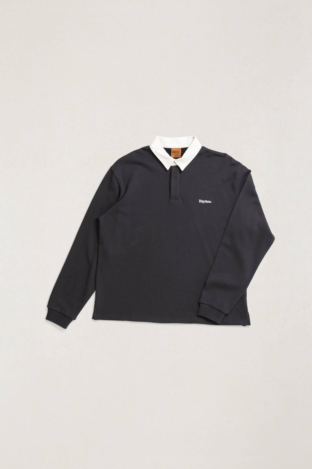 Rhythm Koa Vintage Rugby Long Sleeve Polo