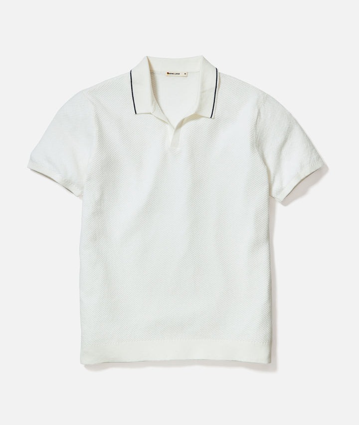 Marine Layer Greyson Sweater Polo