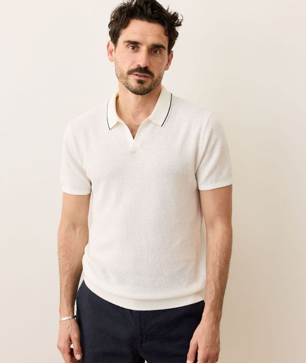Marine Layer Greyson Sweater Polo