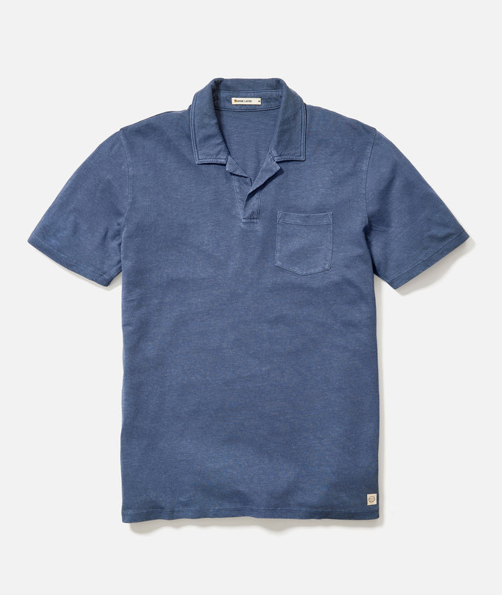 Marine Layer Hemp Cotton Polo