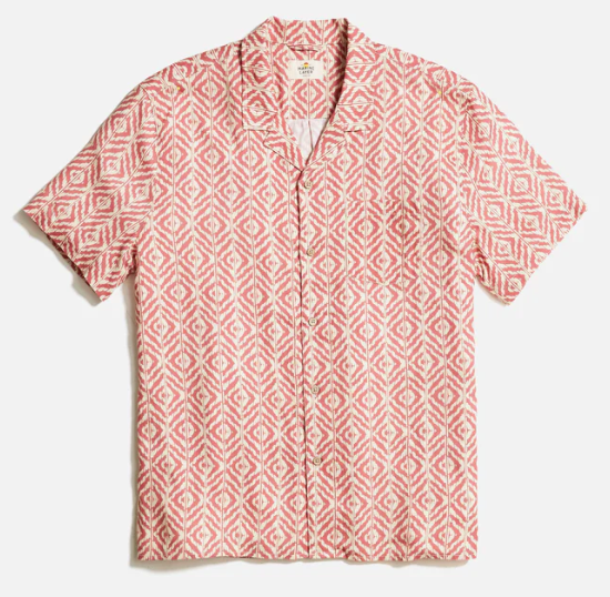 Marine Layer Tencel Linen Resort Shirt