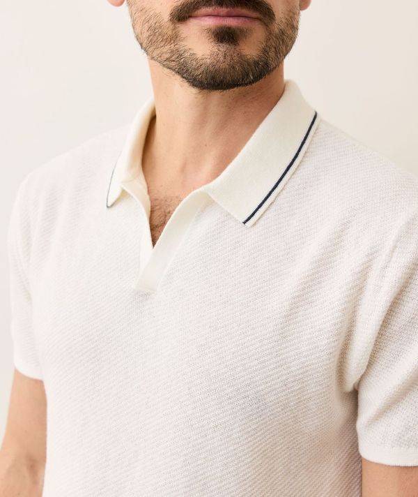 Marine Layer Greyson Sweater Polo