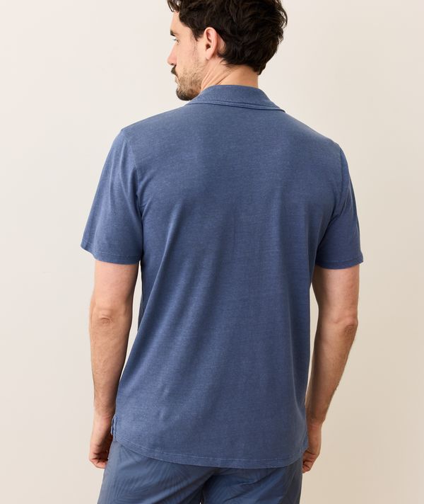 Marine Layer Hemp Cotton Polo