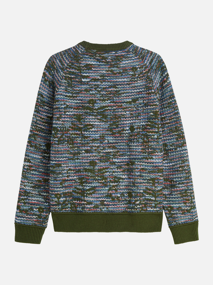Scotch & Soda Jacquard Relaxed-Fit Pullover