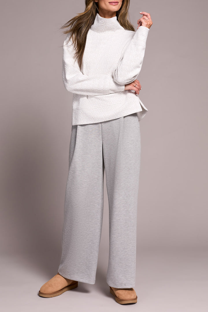 Tribal Long Sleeve Funnel Neck Top