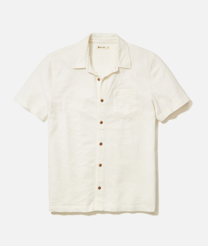 Marine Layer Vintage Heavy Slub Button-Down Shirt