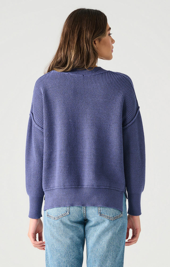 Dex LS Drop Shoulder Mock Neck Sweater