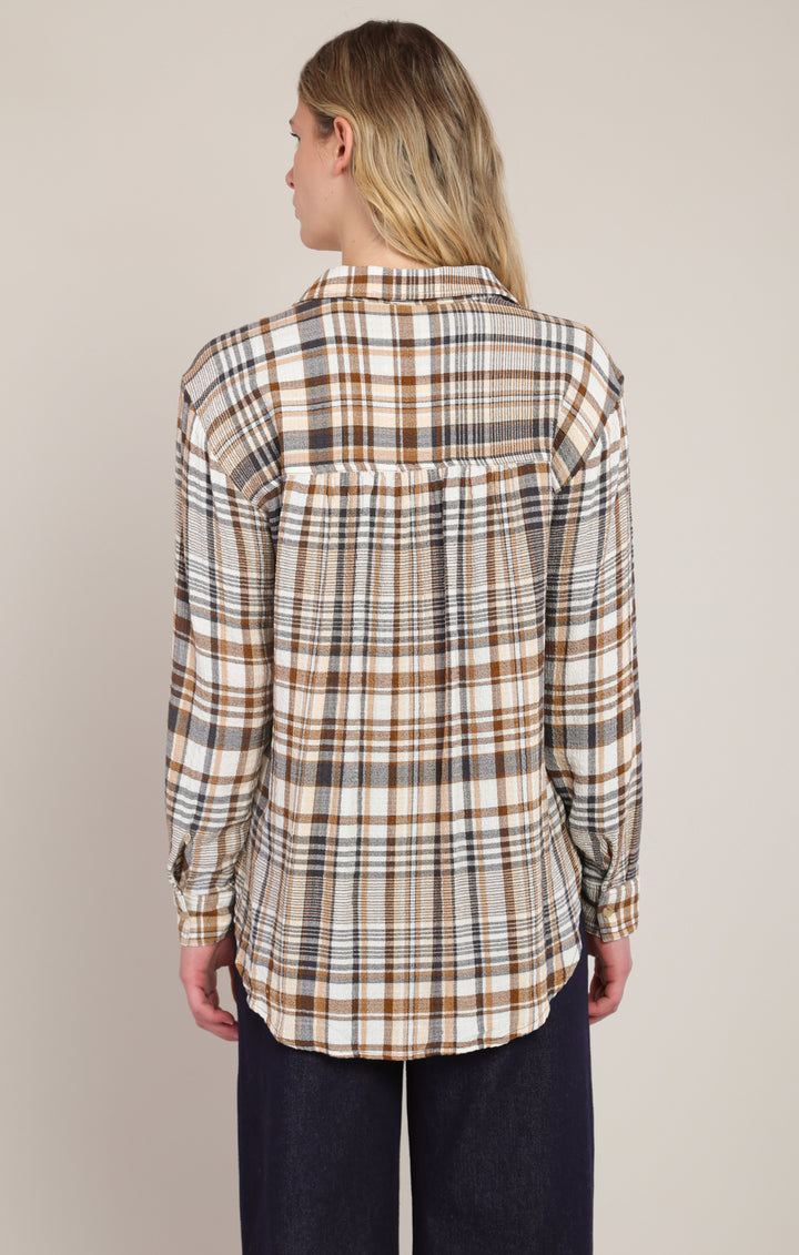 Room34 Plaid Button-Up Shirt