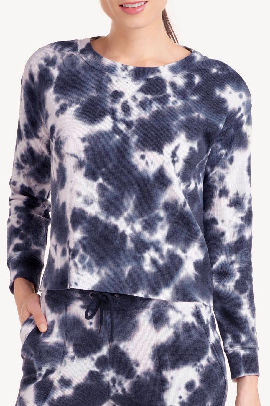 Splendid Cloud Tie Dye Pullover