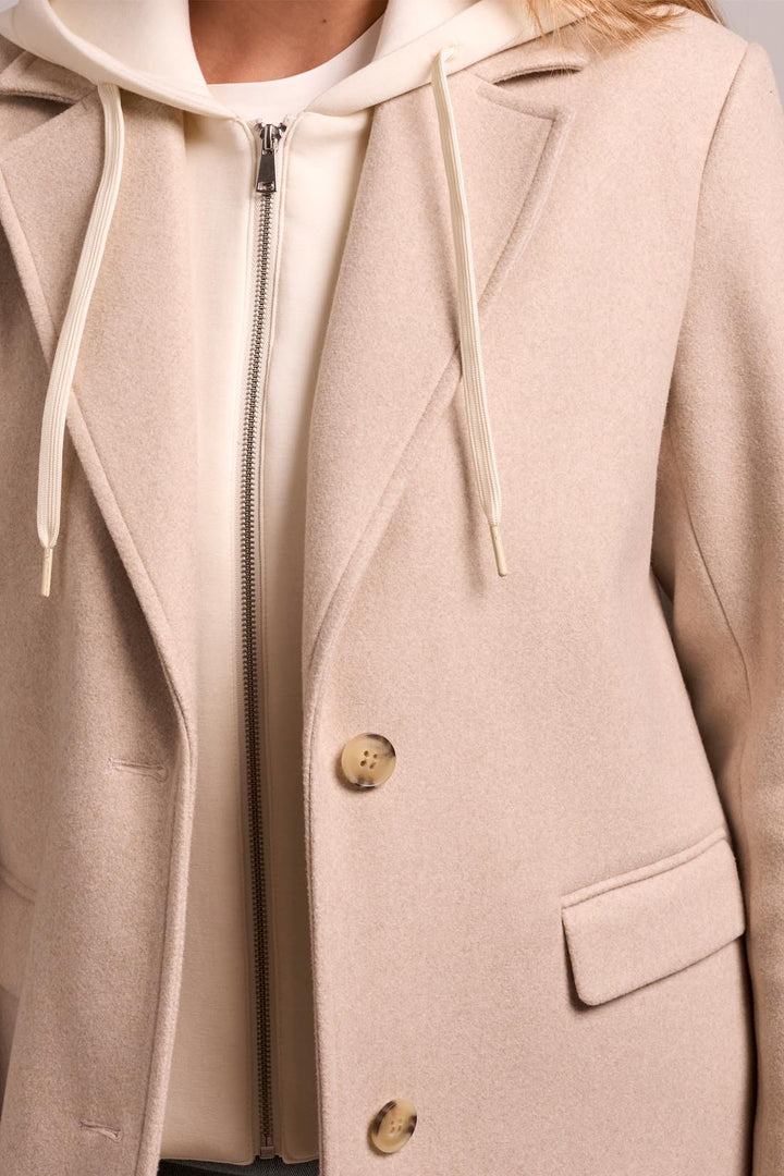 Tribal Trench Fooler Hoodie Coat