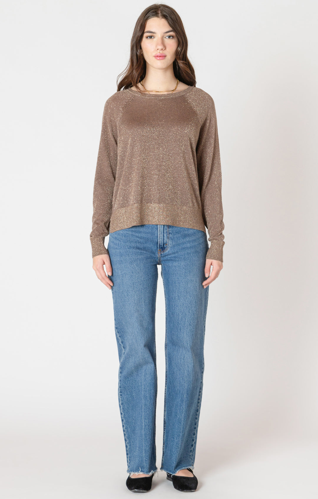 Black Tape DV Raglan Lurex Sweater