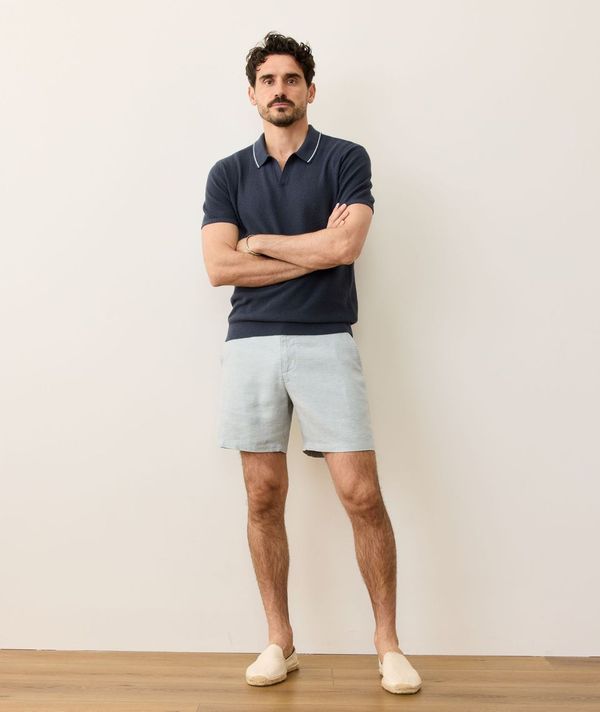 Marine Layer Greyson Sweater Polo