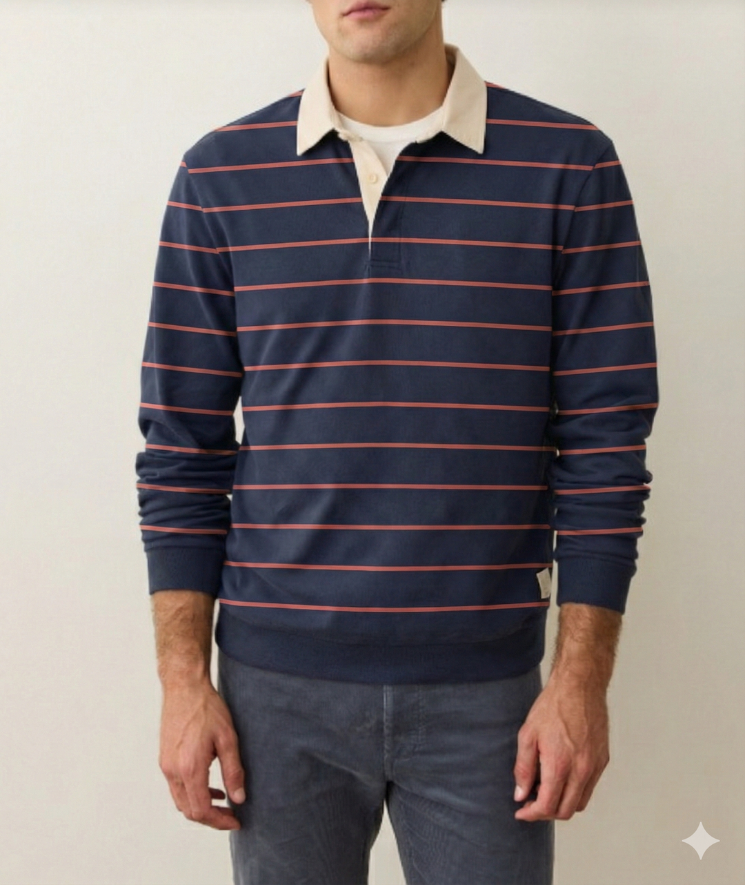 Marine Layer Sueded Rugby Polo