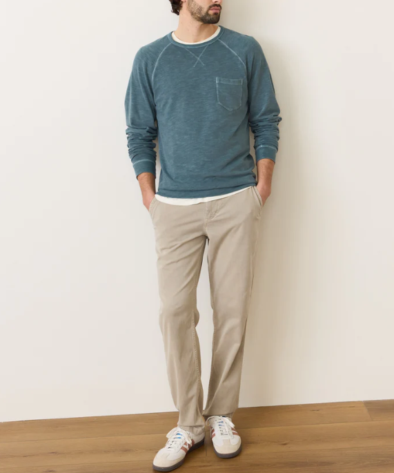 Marine Layer Vintage Heavy Slub Raglan Tee