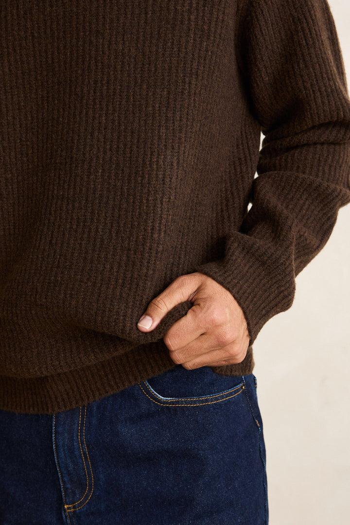 Rhyhtm Vintage Waffle Knit Sweater
