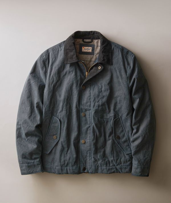 Marine Layer Weston Wax Canvas Barn Jacket