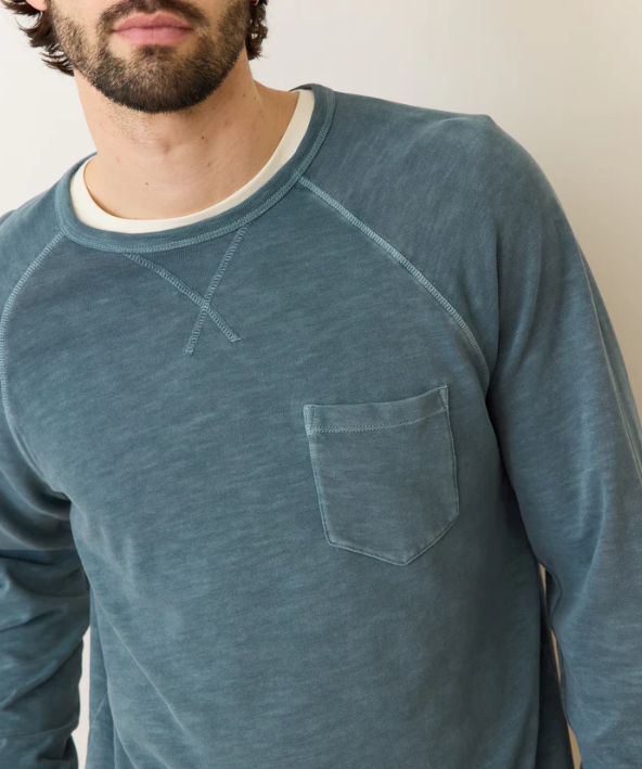 Marine Layer Vintage Heavy Slub Raglan Tee
