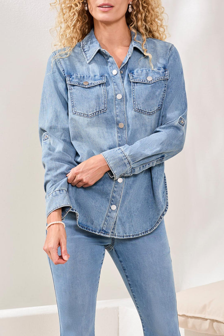 Tribal Classic Denim Shirt