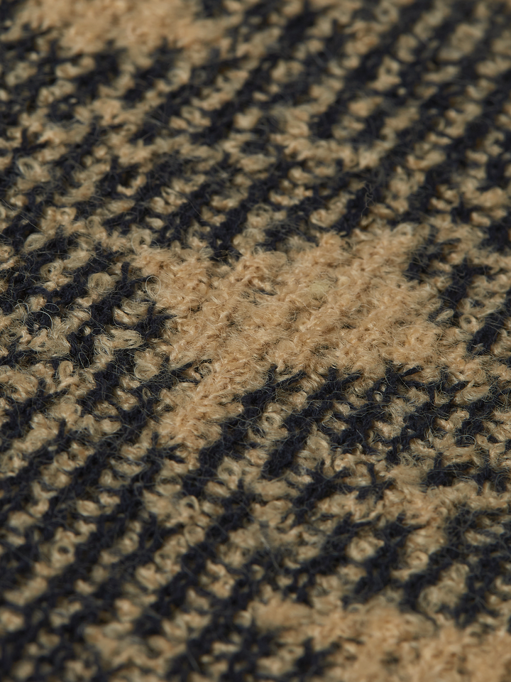 Scotch & Soda Jacquard Wool-Blend Extra Dropped Shoulder Pullover