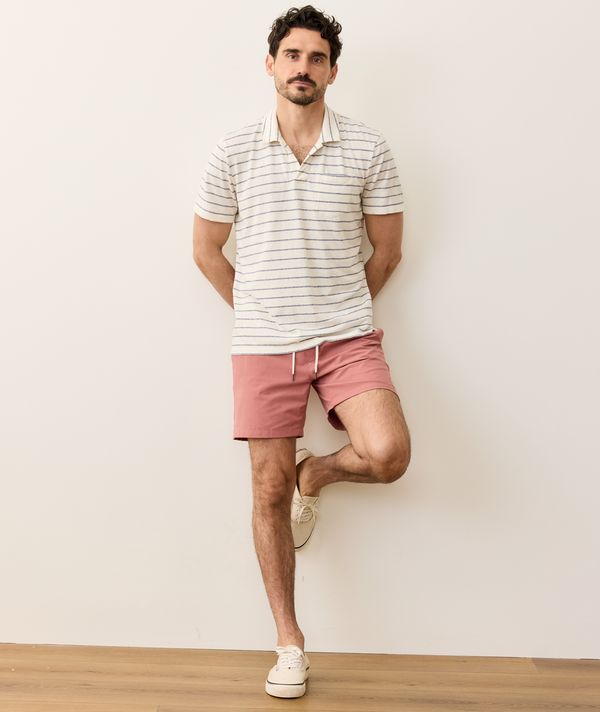 Marine Layer Hemp Cotton Polo